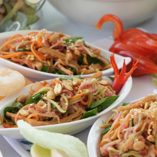 Oriental Salad with Bean Sprouts