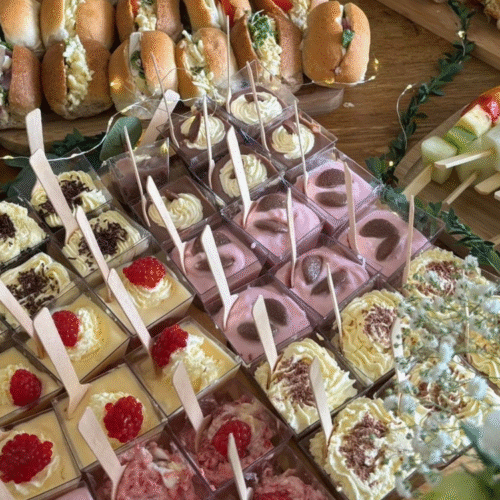 Mini premier cake selection